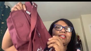 Bag video| Switching from Dooney n Bourke Satchel to a Kipling Syro