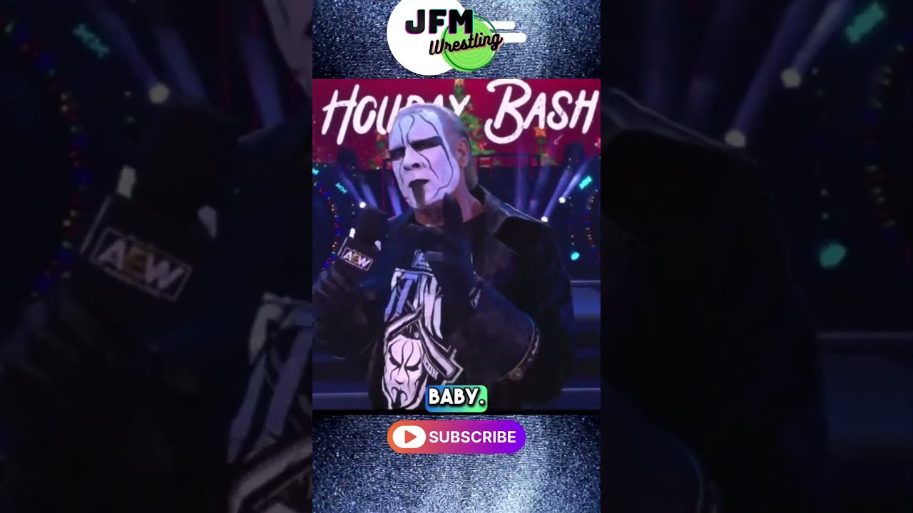 AEW Sting Does A Dusty Rhodes Impression