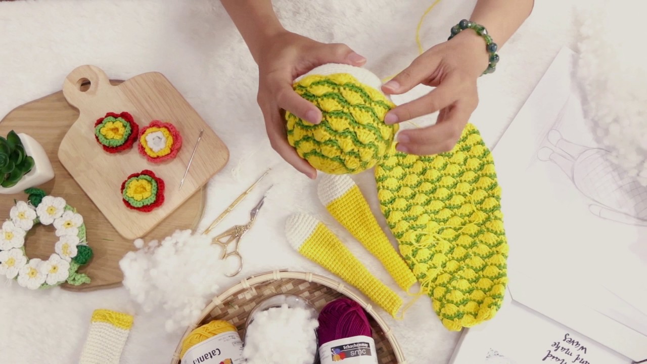 WowLen Happily HandMade, Vietnam Knitted Crochet Plush Baby Toys YouTube