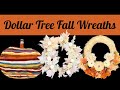 3 Fall Wreaths | Easy Dollar Tree DIY