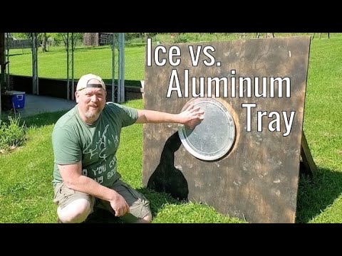 Slinging  - Ice vs. Aluminum Tray