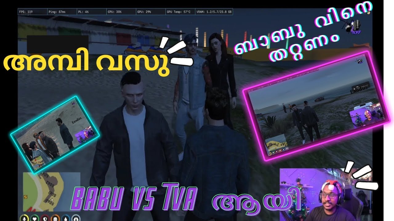 ബാബുവിന് എതിരെ കേസ് | വാസു അമ്പി ആയി മാറി 😂😂 | Vasu  chandran rayan menny Elli ambu friends set-up