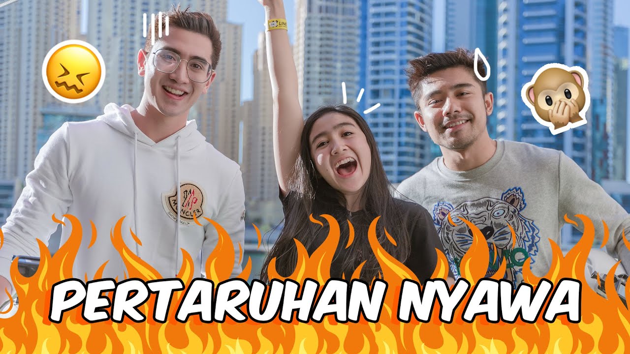 Zipline di Dubai bareng Verrell dan Riza! | Febby Goes to Dubai