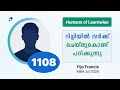 1108 I Fijo Francis I Humans of Learnwise I MBA I Kerala's No.1 IGNOU Coaching Platform #learnwise
