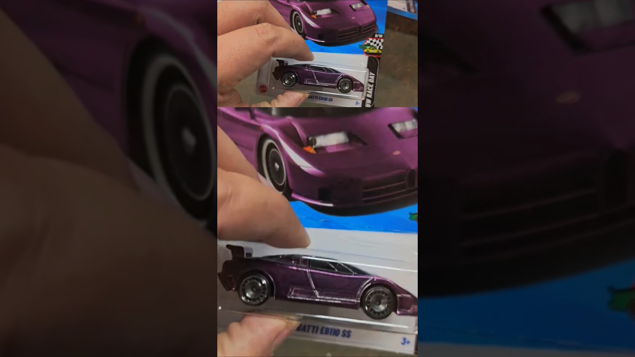 HOT WHEELS SUPER TREASURE HUNT BUGATTI 