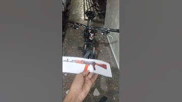 NEW GUN STICKER ⚠️ #viral #subscribe #support #like #shorts #trending #cycle #modified #gunna #by