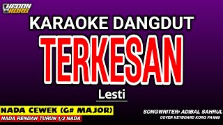 TERKESAN  KARAOKE DANGDUT - NADA WANITA ( KORG PA 1000 HEDON )