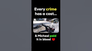 Micheal Got SHOT in GTA 5’s First Mission 😳 | Bank Robbery Gone Wrong #shorts