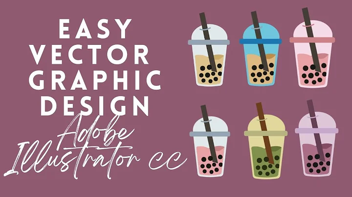 Simple Pen Tool Practice in Adobe Illustrator | Vector Illustration Speed Art