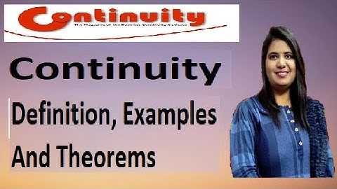 Real Analysis | Continuity of Function | Definition , Theorems & Examples Of Continuity | 2023