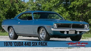 1970 Plymouth 'Cuda 440 Six Pack For Sale