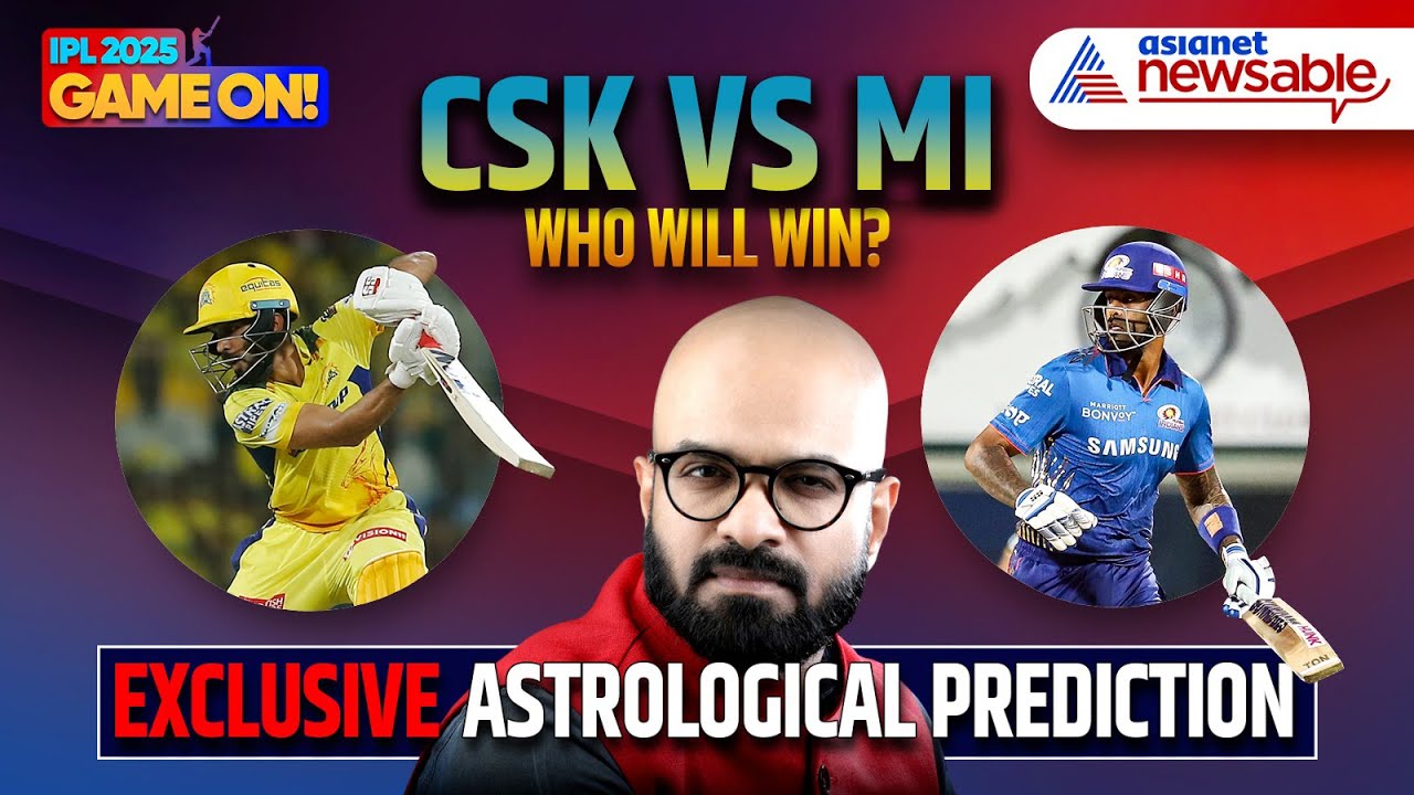 IPL 2025 Game On | CSK vs MI - Who Will Win? Astrologer Greenstone Lobo Predicts!