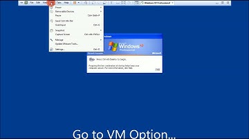 Ctrl, alt, del role in VM only in VMWare Windows
