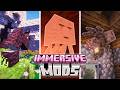 15 Mods That Make Minecraft INSANELY Immersive | 1.21.1 / 1.20.1 (NeoForge, Forge &amp; Fabric)