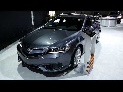 New 2018 Acura ILX Luxury Sedan Exterior Tour - 2017 LA Auto Show, Los Angeles, California