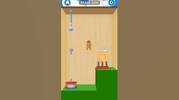 rescue cut rope puzzle stage 3330| rescue cut rope puzzle game for android and iOS #short