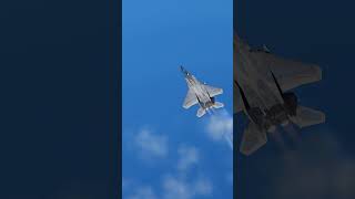 F-22 vs F-15 | Race to 30,000ft | Full Send to Top Speed #dcs #shorts #dcsworld #f15 #f22 #oxman11