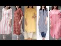 Beautiful Stylish Casual Long And Short Kurti Designing Idea's For Womens And Girls