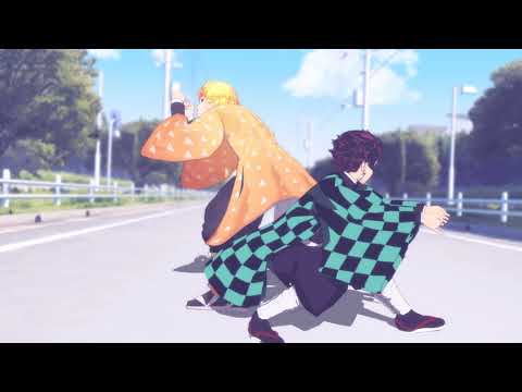 【鬼滅のMMD】テトロドトキサイザ2号【炭治郎・善逸】