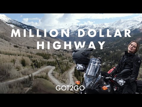 MILLION DOLLAR HIGHWAY: Colorado&rsquo;s MOST FAMOUS mountain pass and MOST BEAUTIFUL road of the USA