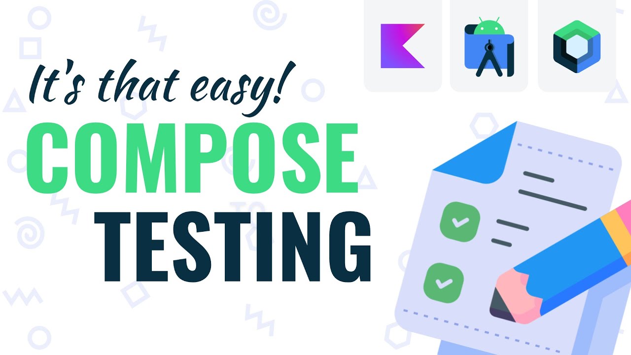 Let's do some Testing - Jetpack Compose - YouTube