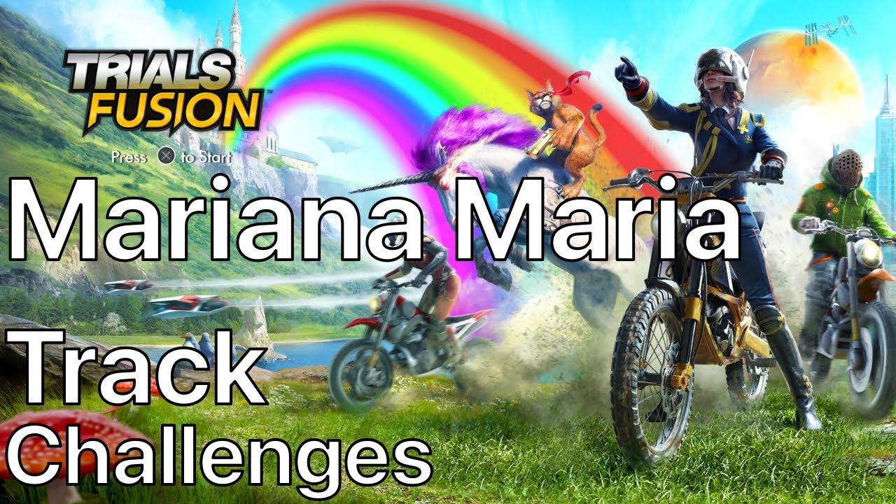 Trials Fusion - Mariana Maria Track Challenges | Urban Sprawl | PS5 4K