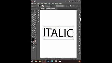 Create italic font #adobeillustrator #logo #tutorial2024 #shorts
