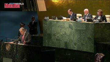 Tân Tổng Thư ký Liên Hiệp Quốc Antonio Guterres tuyên thệ nhậm chức