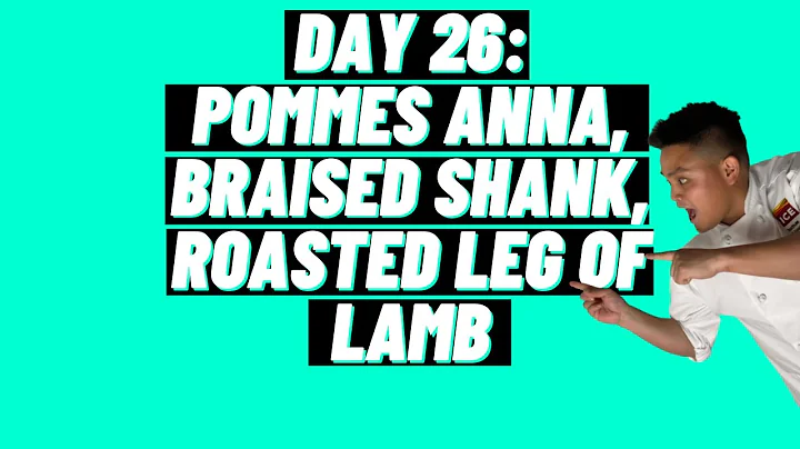Day 26 Culinary School Chronicals  - Pommes Anna, ...
