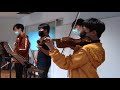 Marcus Cua, Min Cher & TwoSet Violin playing Antonio Vivaldi’s Concerto For 4 Violins