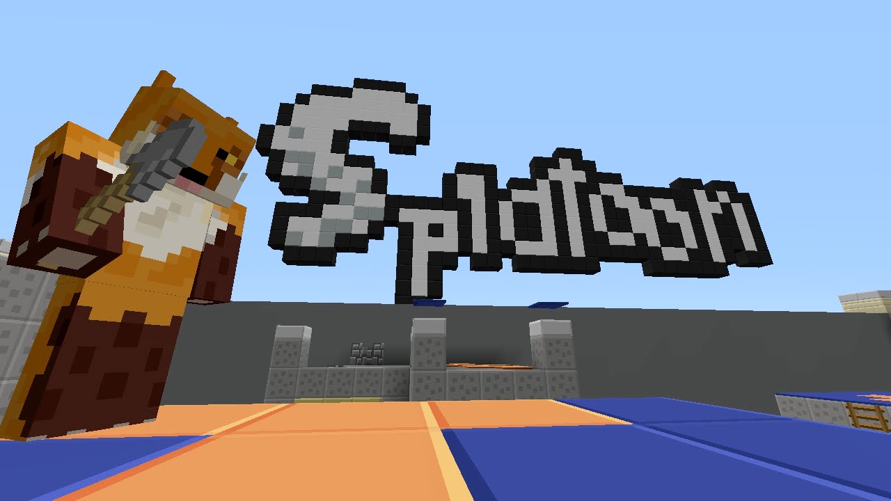 Minecraft Xbox - Splatoon 1v1 W/ Minigod 951