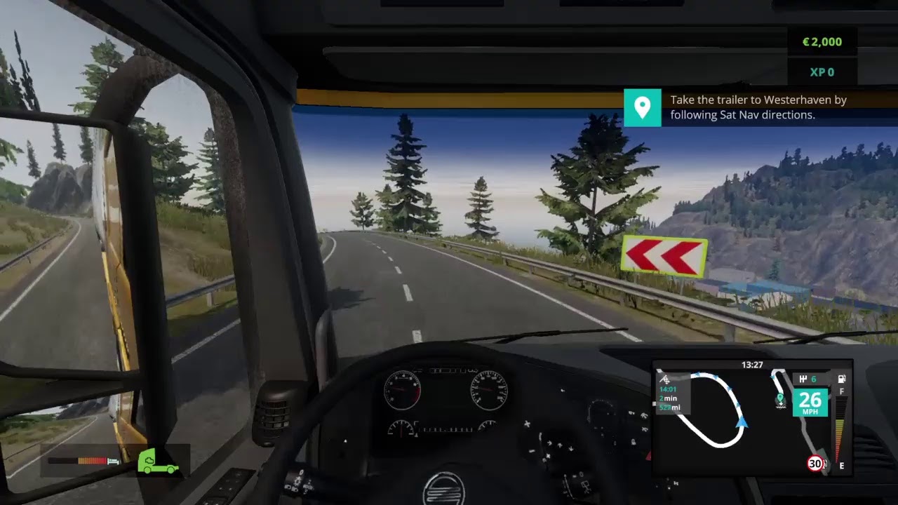 Truck Driver (First Mission Gameplay PS4) YouTube