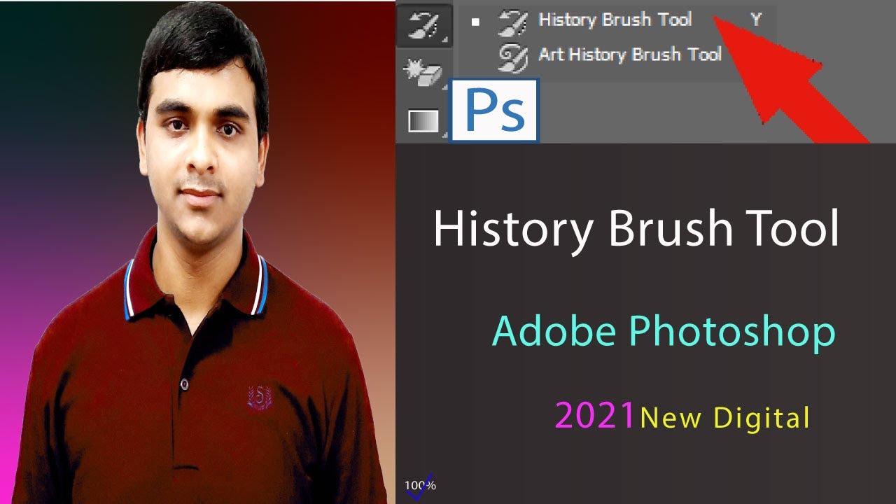 Adobe Photoshop Tutorial How To Use History Brush Tool Beginners To adobe-photoshop-tutorial-how-to-use-history-brush-tool-beginners-to
