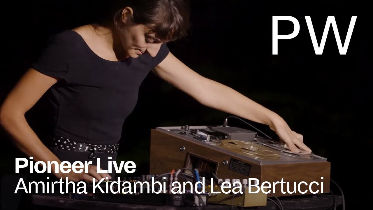 Amirtha Kidambi and Lea Bertucci perform at Pioneer Works