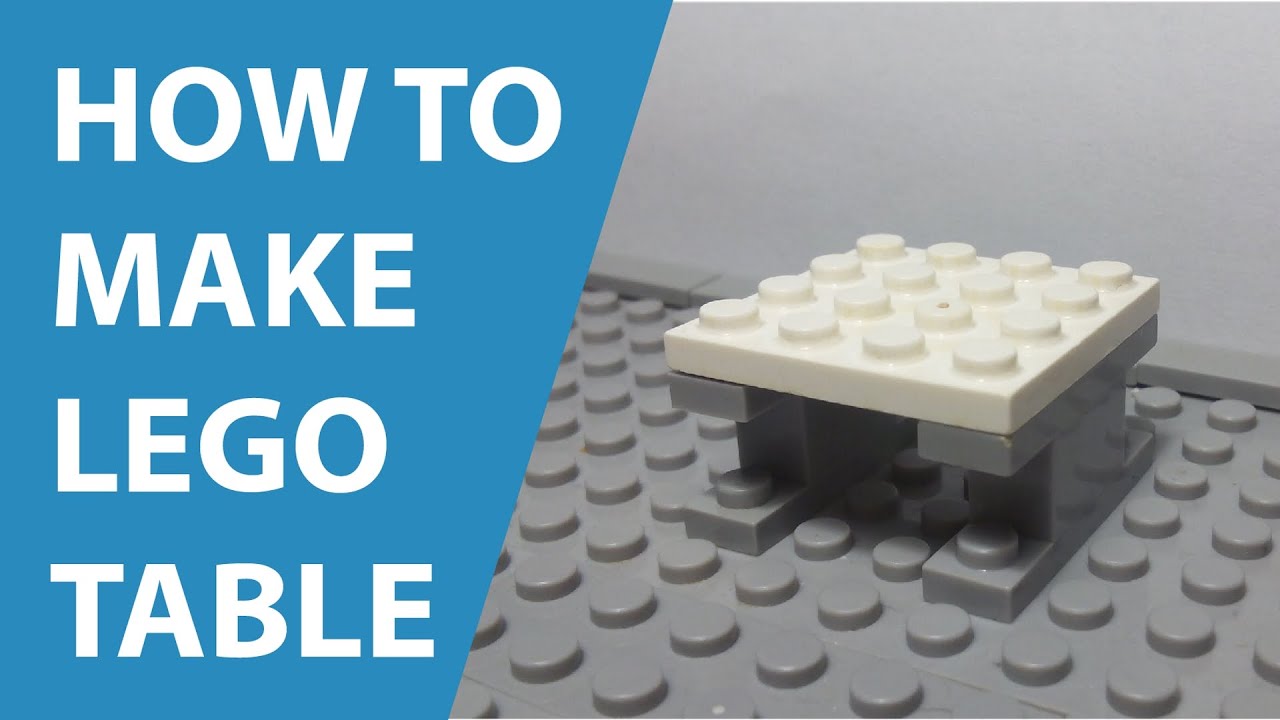 LEGO Table. LEGO Tutorials - YouTube