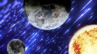 Футаж ЗЕМЛЯ ЛУНА СОЛНЦЕ КОСМОС! Footage EARTH MOON SUN SPACE!