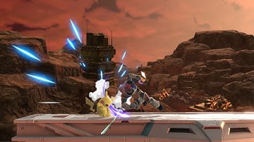 (Ganon Elite Set) Ledge trapping with Fair