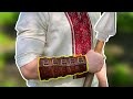 Making Handmade Steampunk Bracelet. Ukrainian Leather Master