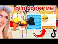 REACTING To OLD Adopt Me *TIK TOKS* Updates! (Roblox)