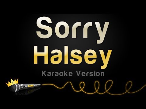 Halsey - Sorry (Karaoke Version)