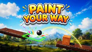 Paint Physics: Paint Your Way Game Mobile Gameplay Android screenshot 1