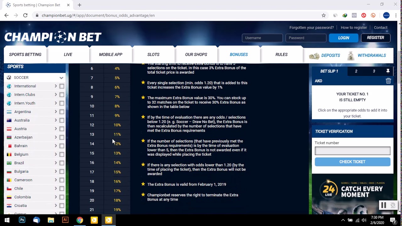 Champion Bet Bonus UP TO 30 YouTube