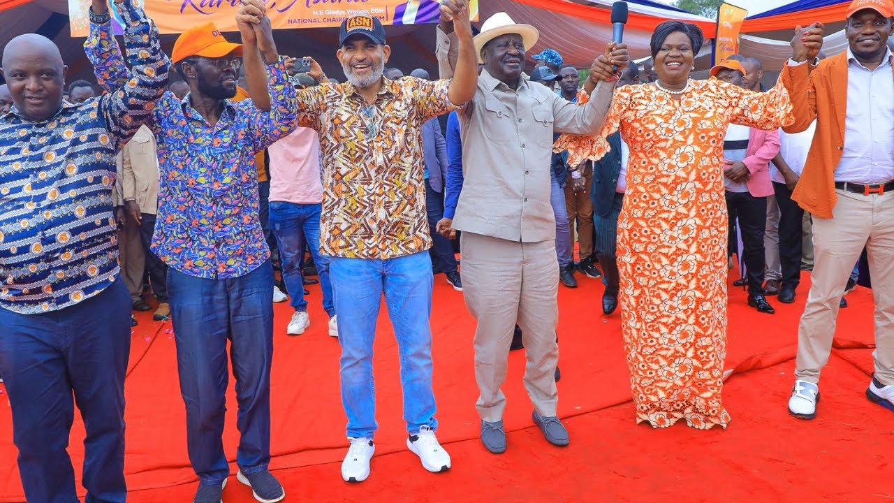 LIVE!! Raila Odinga's ODM Party holding delegates Meeting in Migori ...