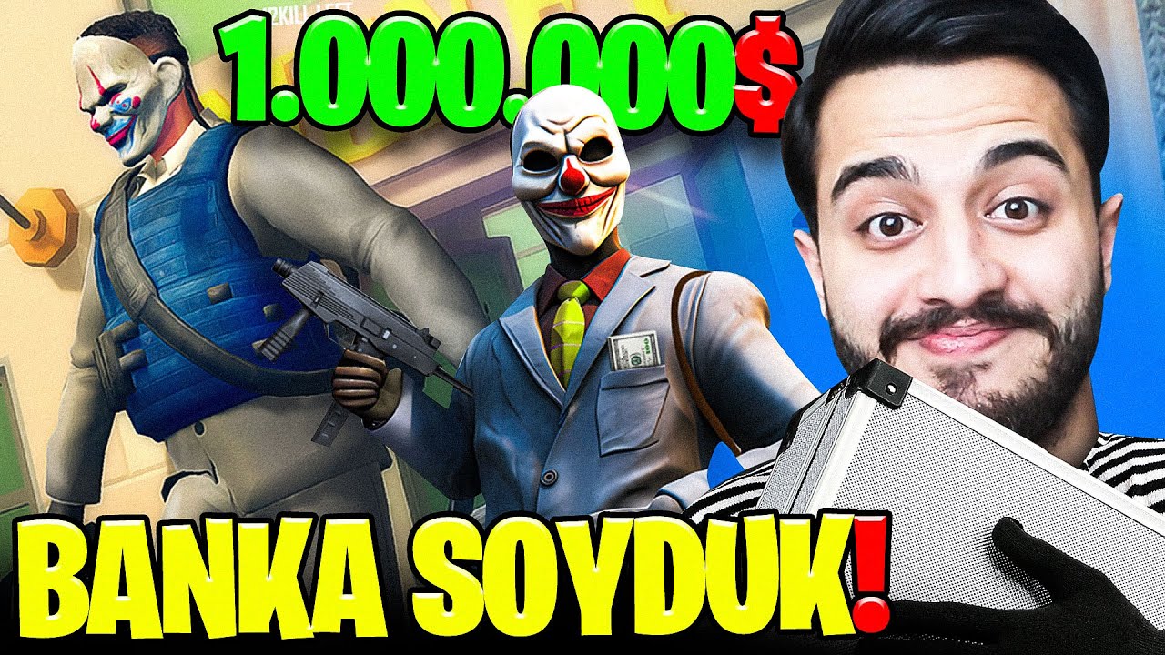 BÜYÜK BANKA ve KUYUMCU SOYGUNU YAPTIK! (1 MİLYON DOLAR) Ekiple Büyük Soygun Oyunu