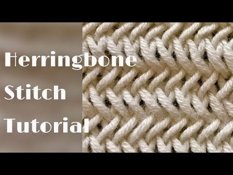 Herringbone stitch tutorial – stitch no.35