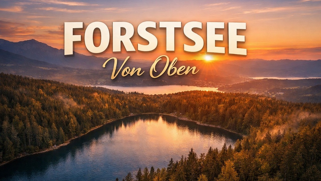 Forstsee - Drohnenaufnahmen vom Hohen Kreuz (Kärnten)🇦🇹