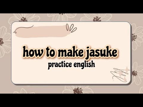 Resep Jasuke Bahasa Inggris