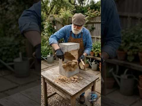 Grandpa Made This Magical Concrete Chain Lamp! thumbnail