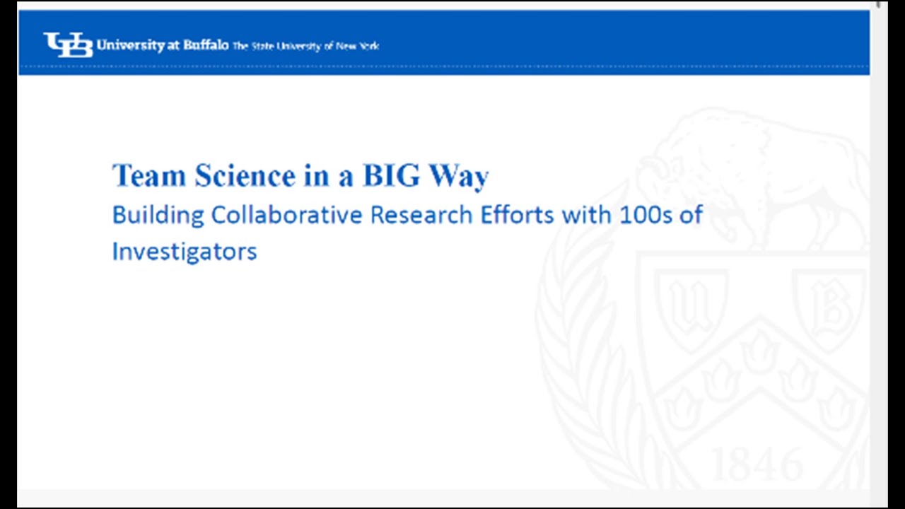 Team Science: Building Collaborative Research Efforts (Translational Teamwork 2023, Workshop #3)