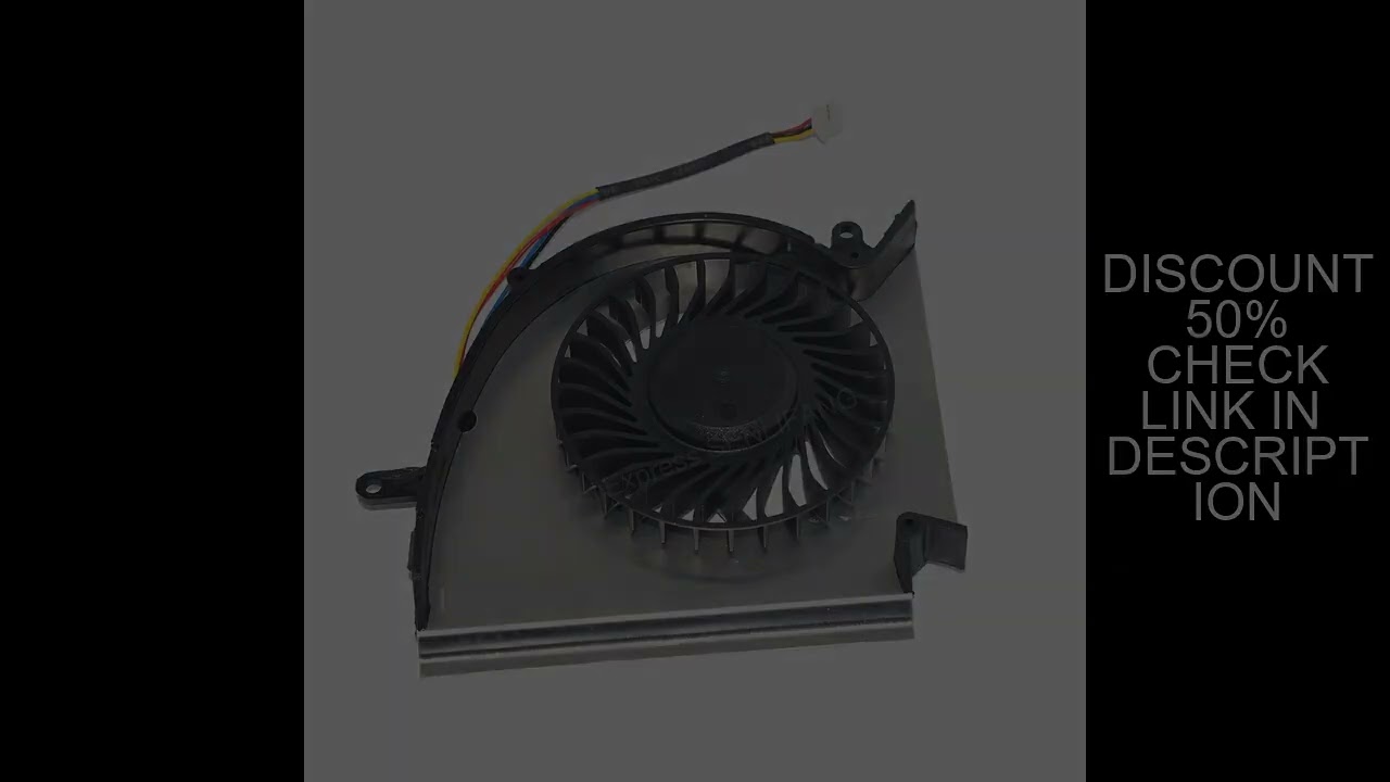 New CPU GPU Cooling Fan For MSI GE75 GP75 GL75 GP63 GV63 GE73 GL73VR DC5V 4Lines Cooler